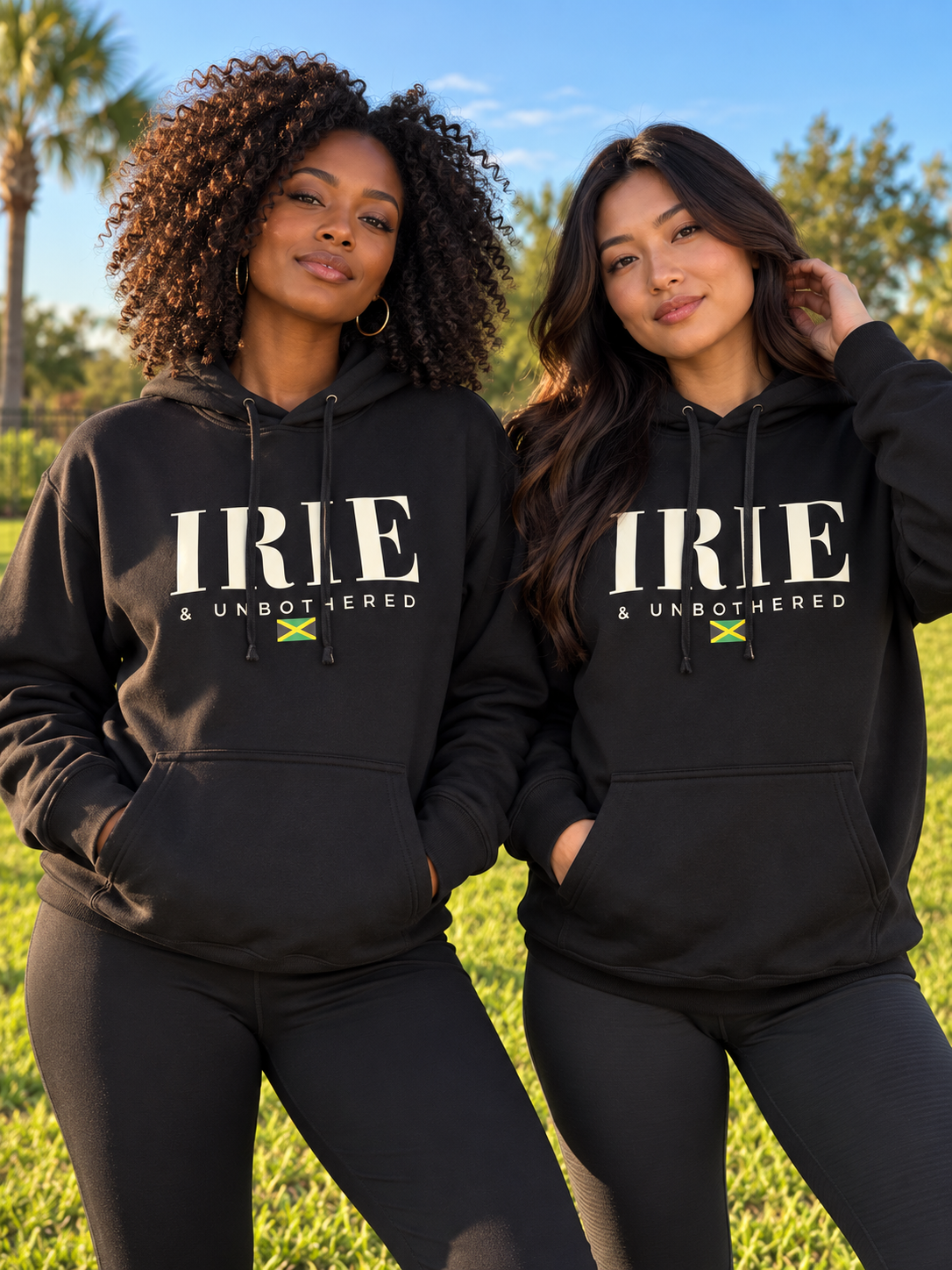IRIE & UNBOTHERED Premium Hoodie | Zee Swim