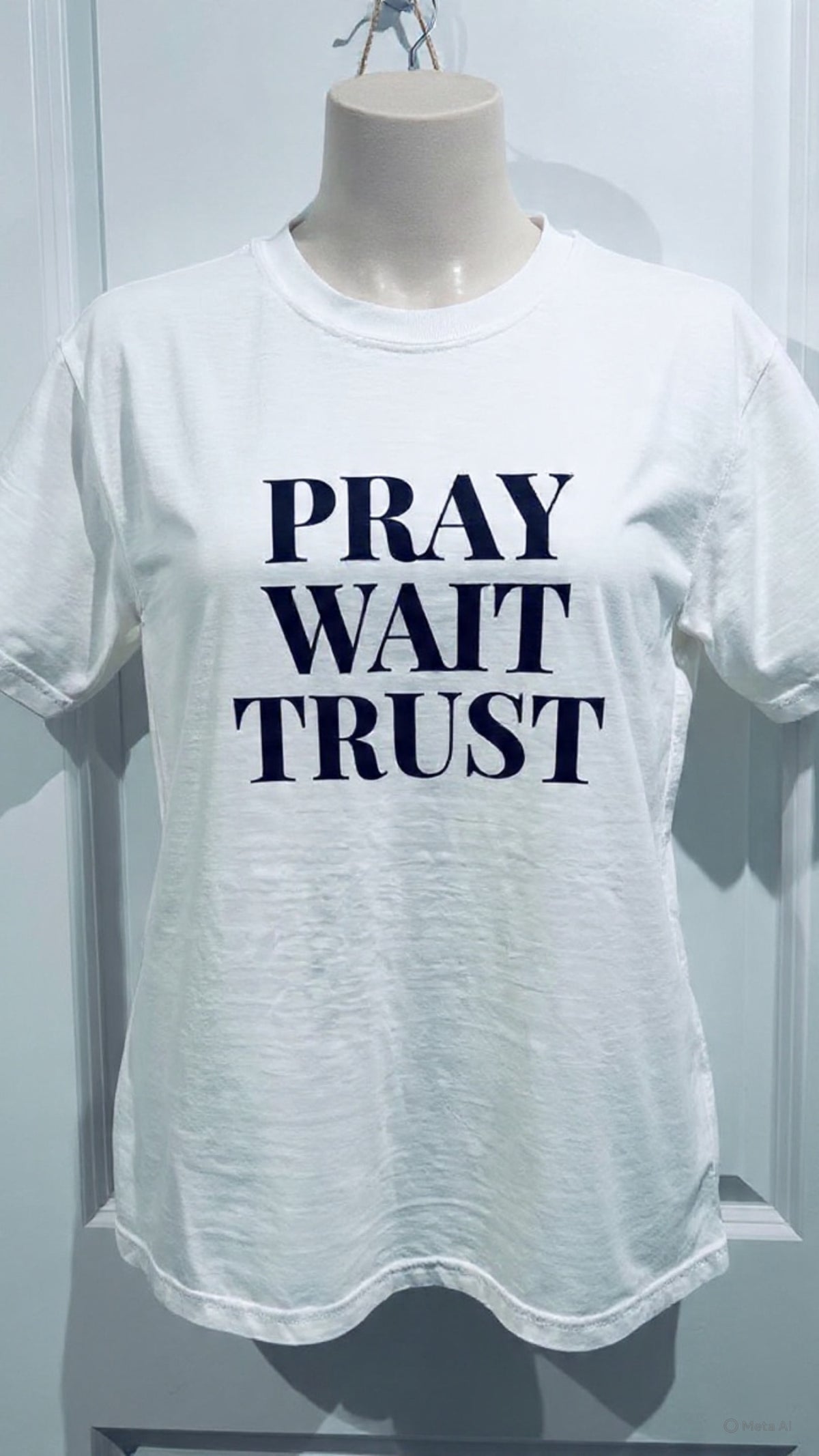 Pray Wait Trust Tee