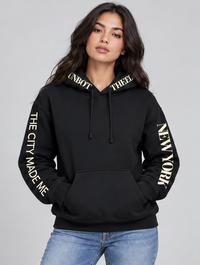 The City Made Me Unbothered Unisex Premium Pullover| Zee Swim