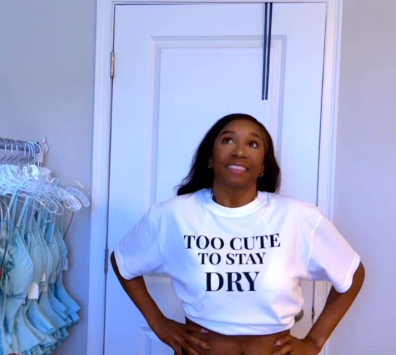 Too Cute Tee – Vacay Graphic T-Shirt | Zee Swim