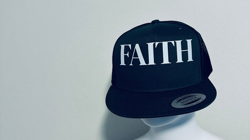 Unisex FAITH Trucker Hat -SNAPBACK