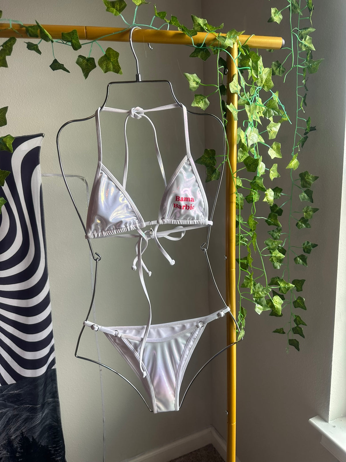 Zee Swim – Angelic 2 Piece White “Bama Barbie” Bikini "Limited Edition"