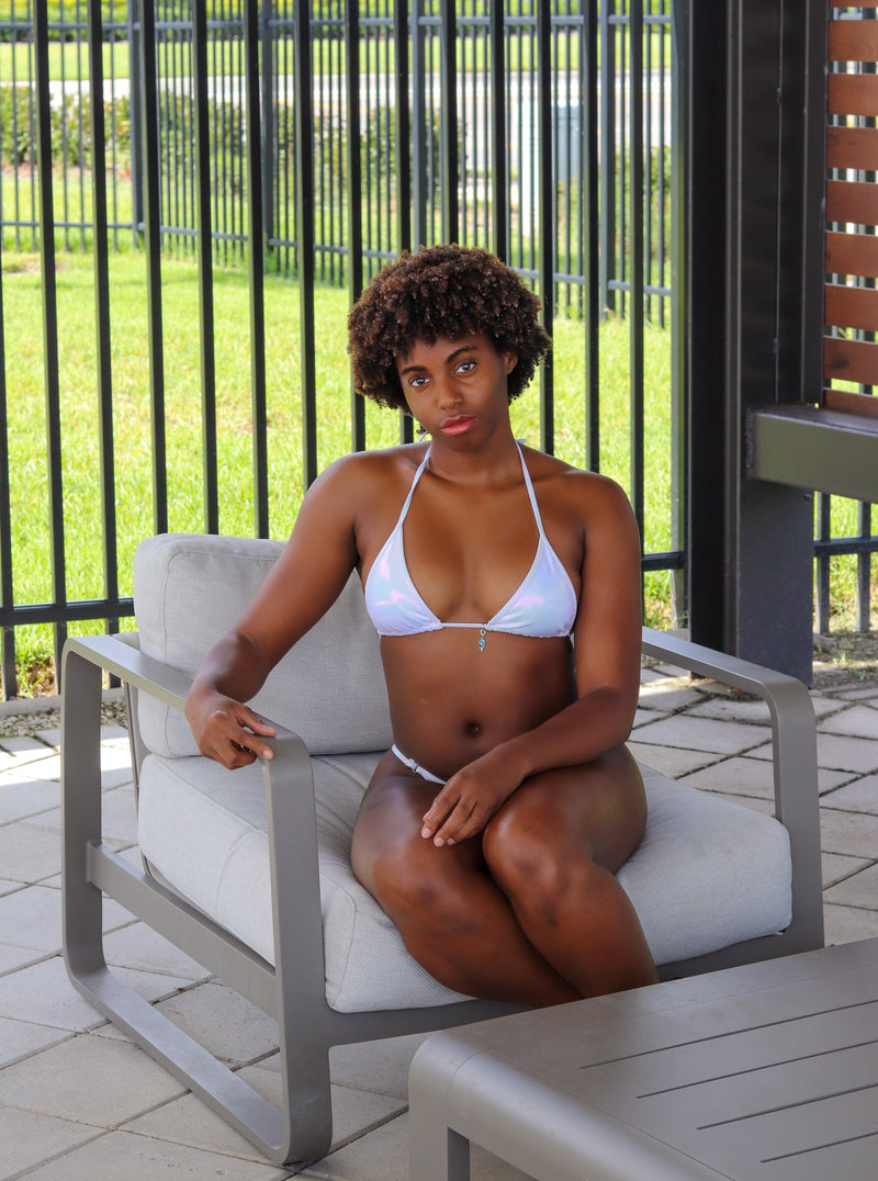 Angelic Swim – White 2-Piece Bikini | Zee Swim Luxury Swimwear