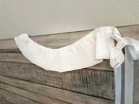 Bombshell Ruffle Wrap | White Resort Cover-Up | Zee Swim