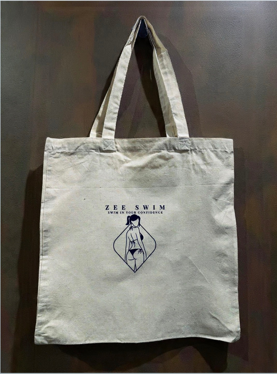 Zee Swim Canvas Tote Bag
