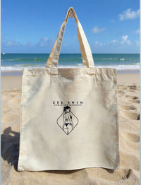 Zee Swim Canvas Tote Bag