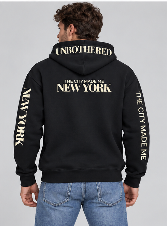 The City Made Me Unbothered Unisex Premium Pullover| Zee Swim